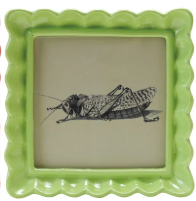 Ruffle Photo Frame, 4" x 4"