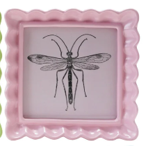 Ruffle Photo Frame, 4" x 4"