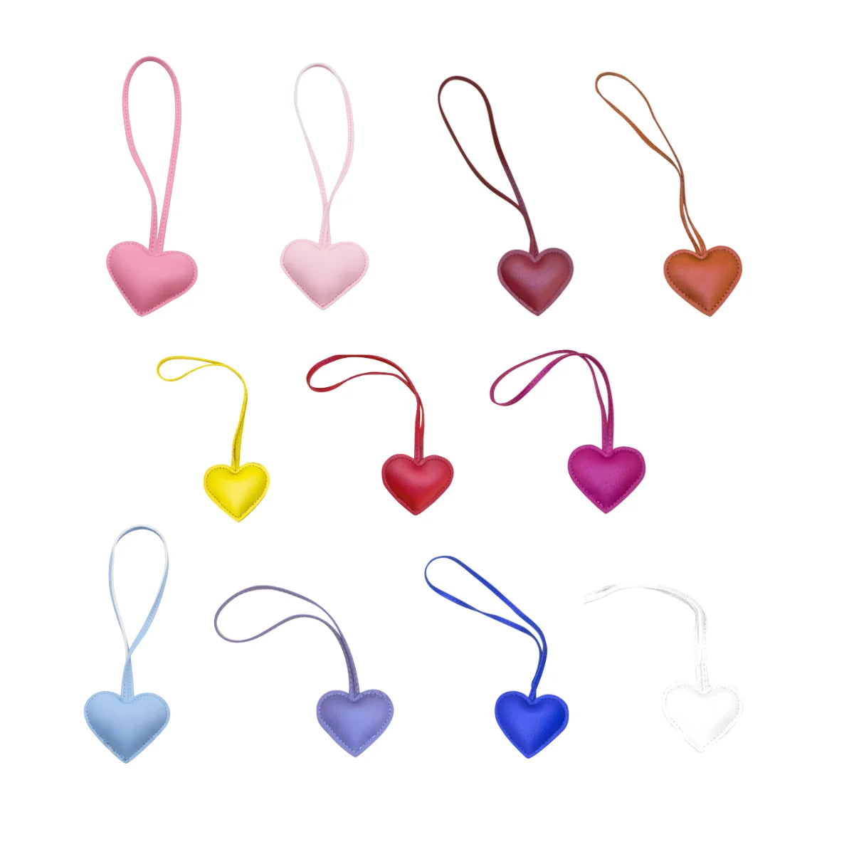 Vegan Leather Purse Charms