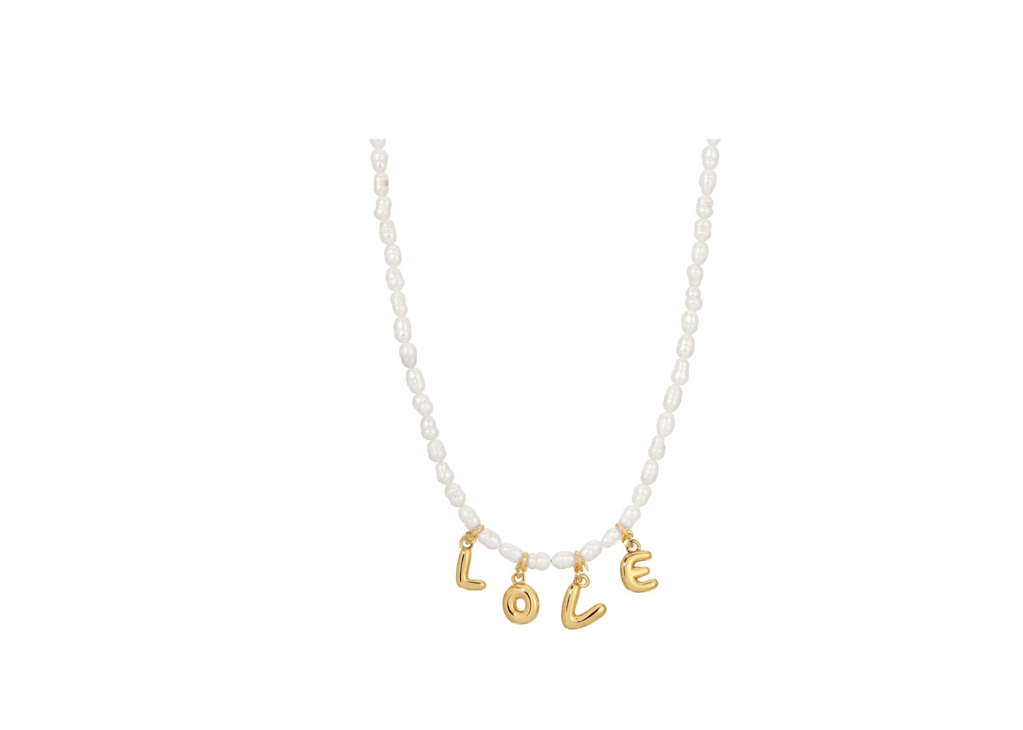 Sidekick Love Beaded Necklace