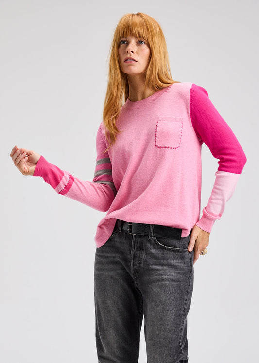 Spliced Sweater
