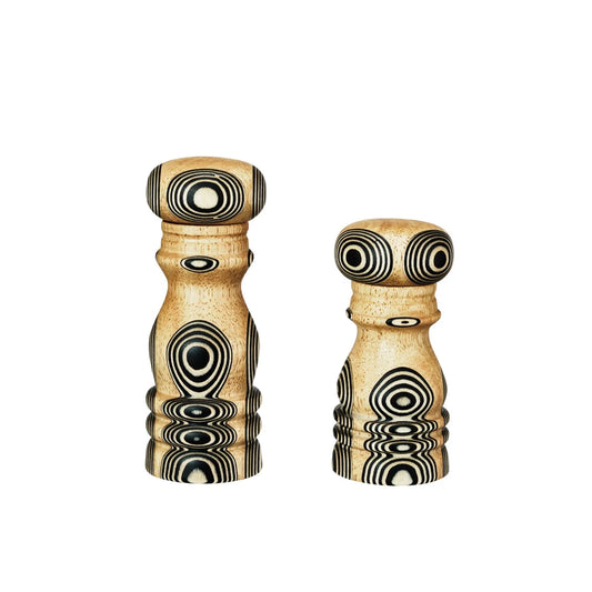 Rubberwood Salt & Pepper Mills
