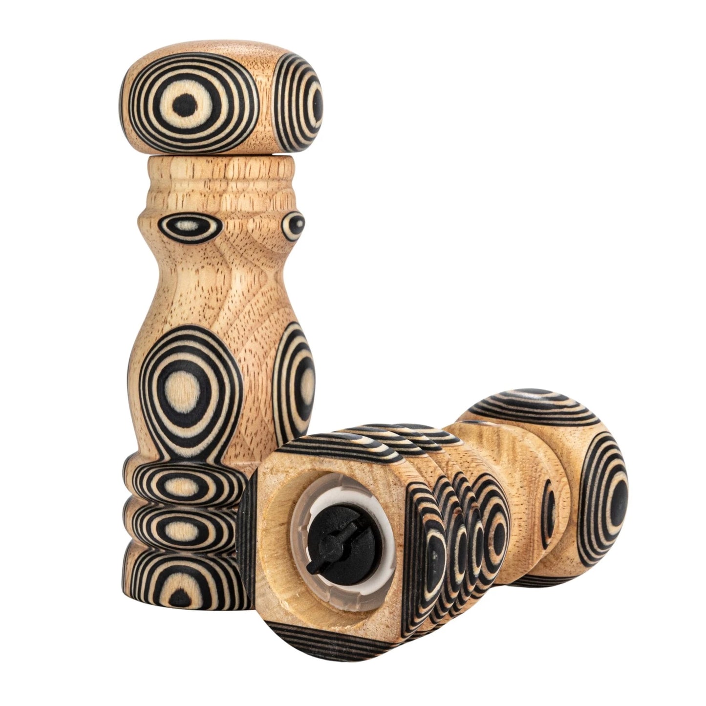 Rubberwood Salt & Pepper Mills