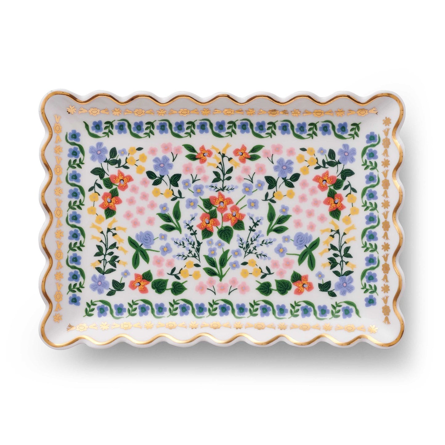Rifle Paper Co. - Wildwood Porcelain Catchall Tray