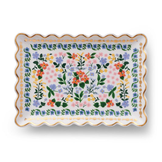 Rifle Paper Co. - Wildwood Porcelain Catchall Tray