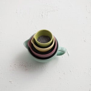 Stoneware Measuring Cup Set