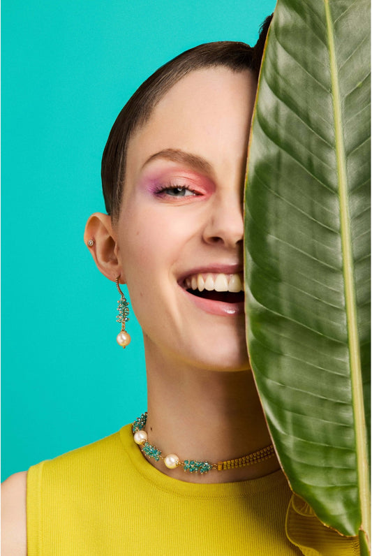 Julie Sion - Shine Dormeuse Earrings