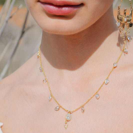 Brandi Necklace - White