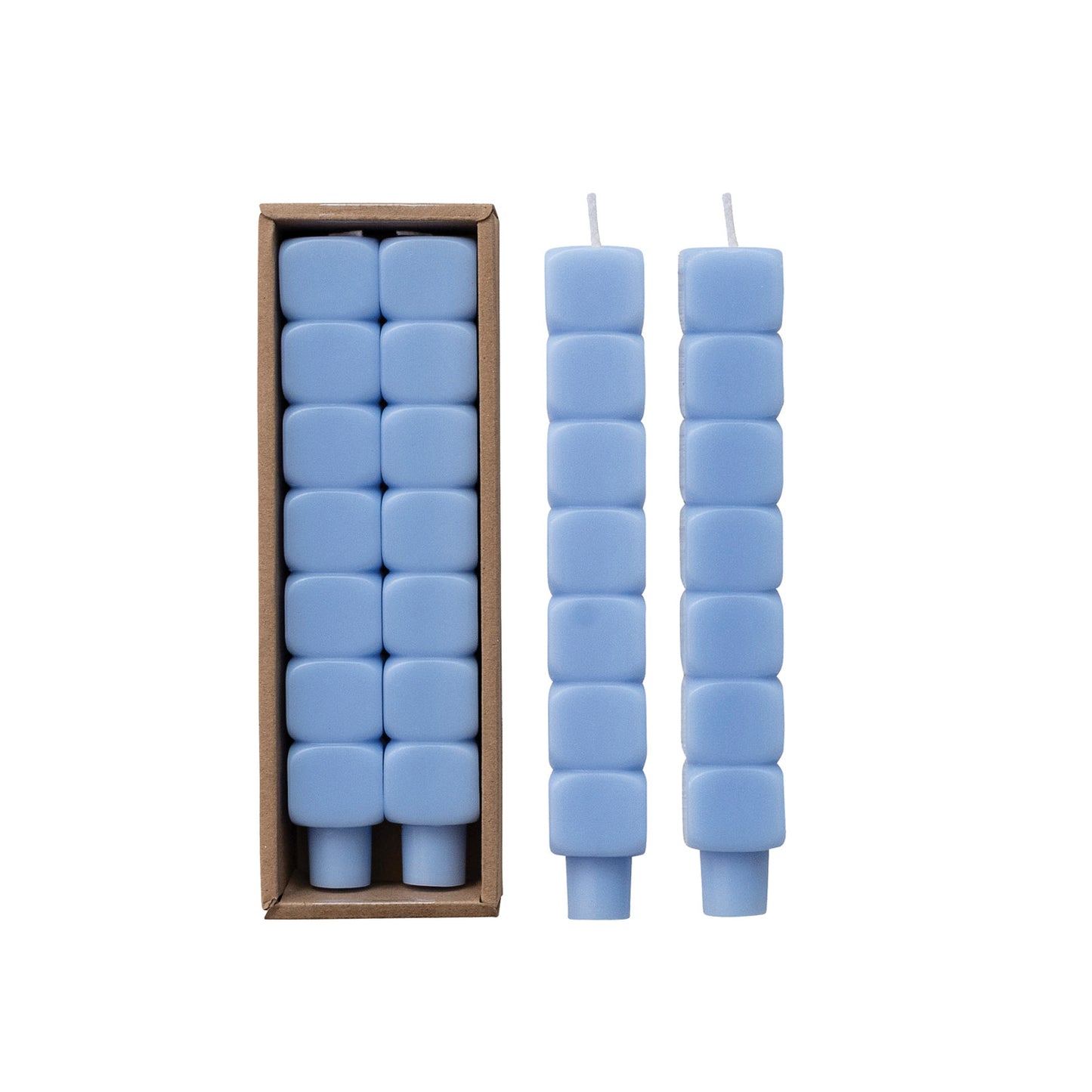 Block Taper Candles S/2