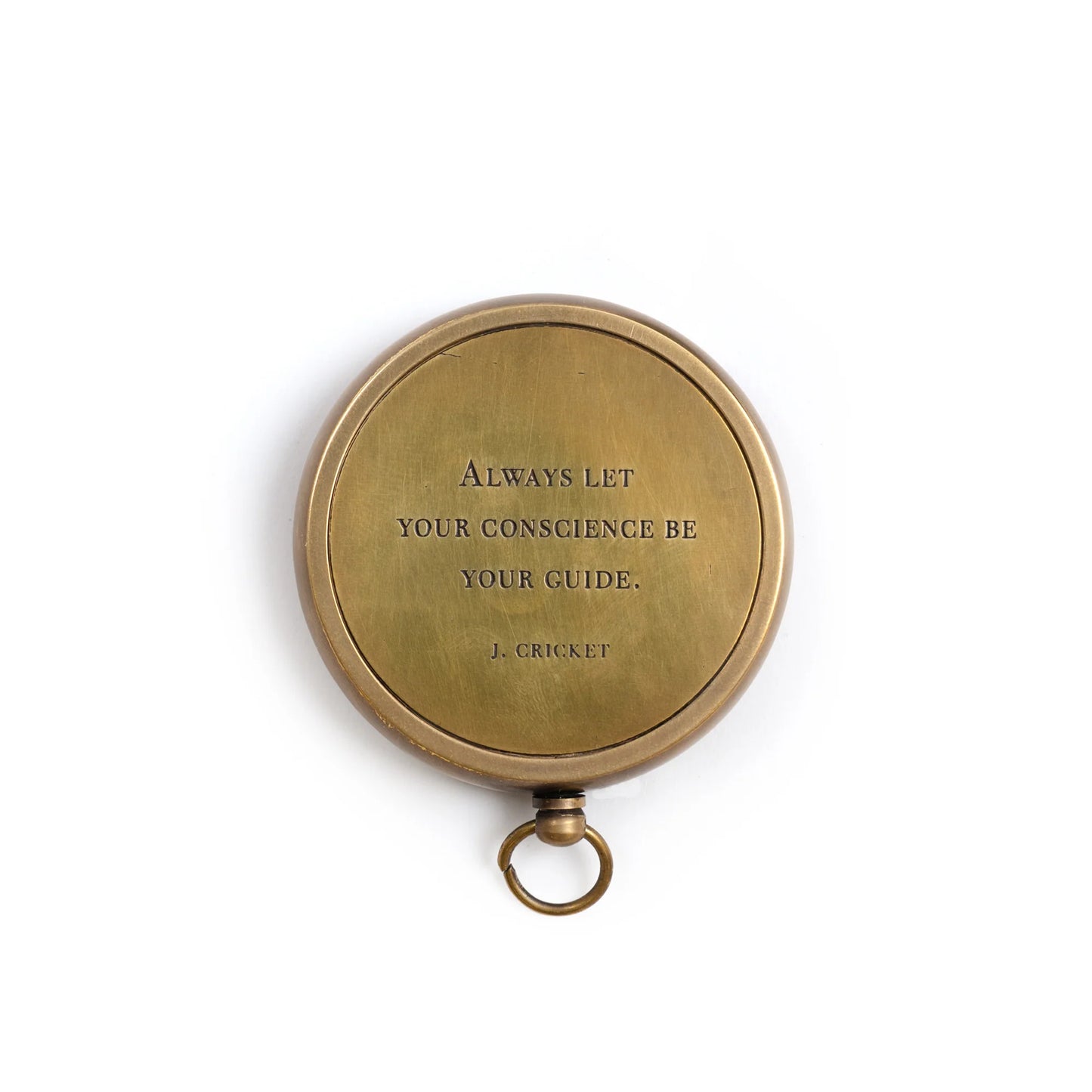 Compass with Leather Pouch