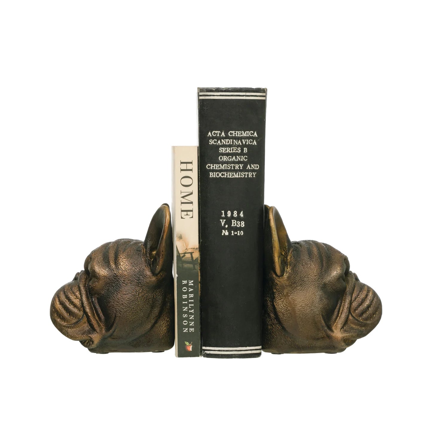Bulldog Bookends  Set of 2