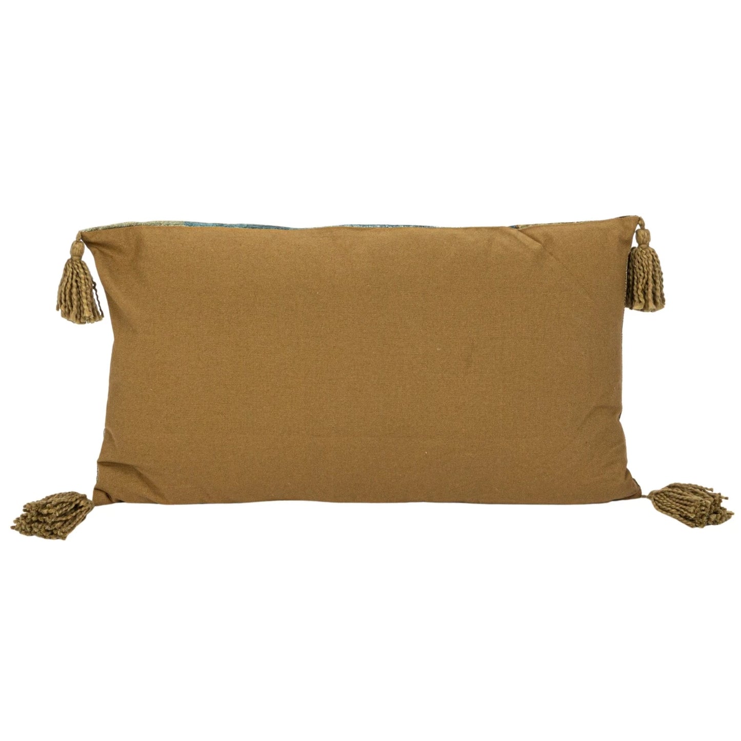 Velvet Printed Lumbar Pillow