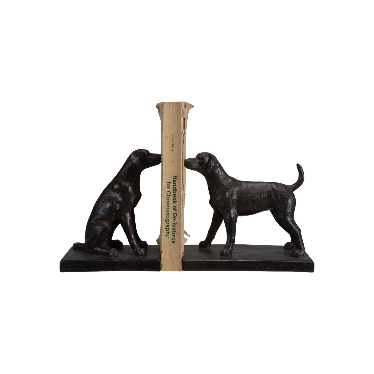 Black Dog Bookends - Set of 2