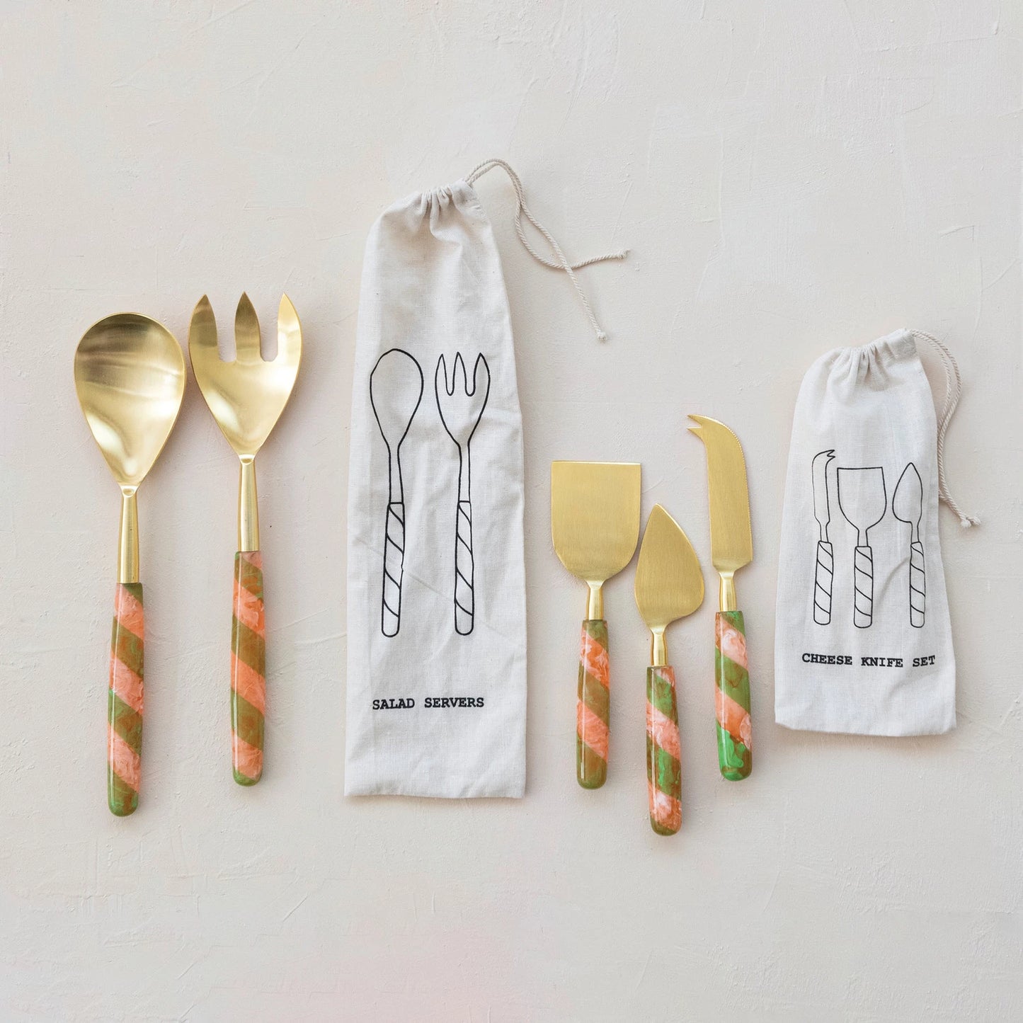 Stainless Steel Salad Servers , Set of 2