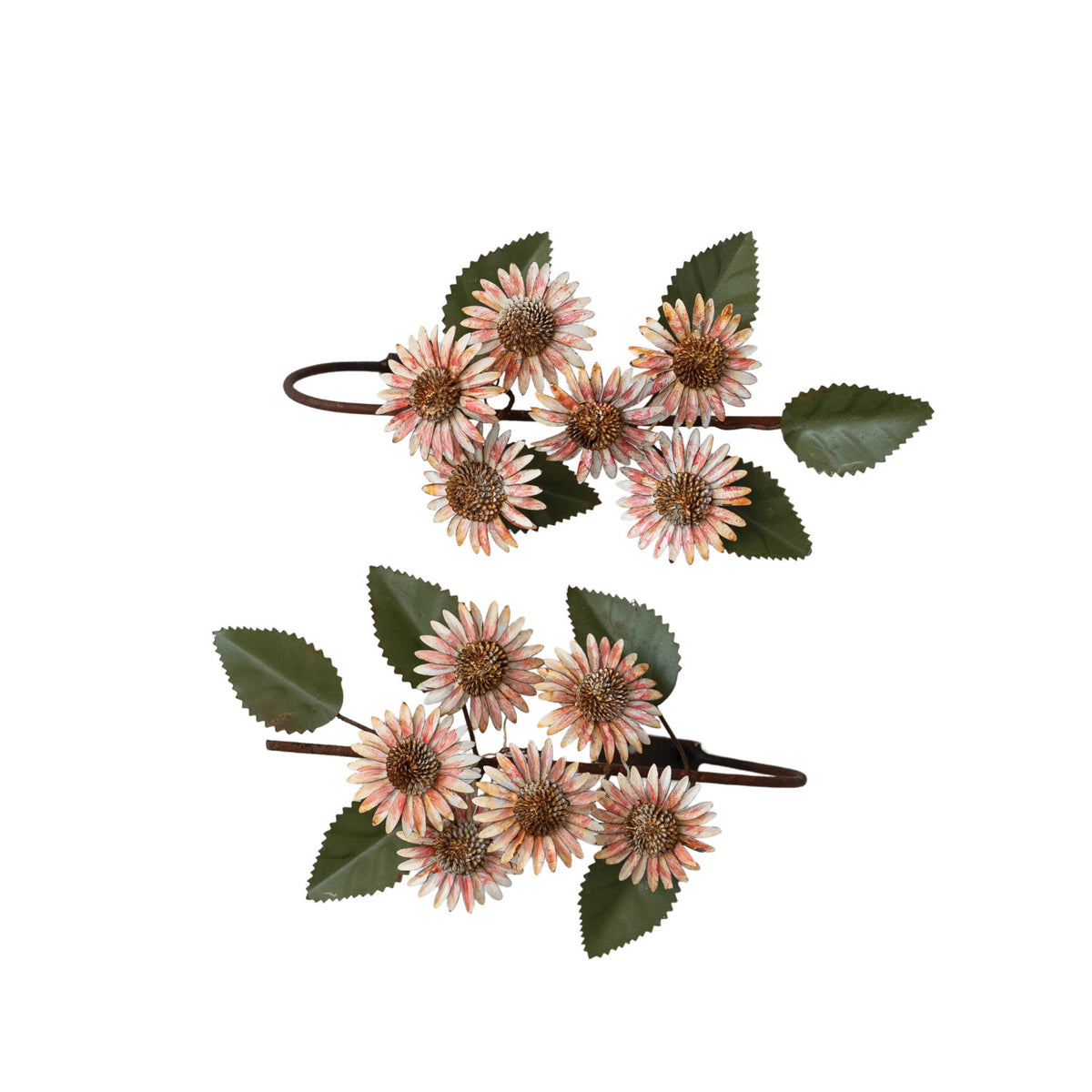 Flower Metal Curtain Tiebacks
