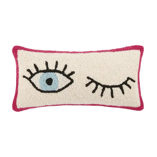 Wink Wink Lumbar Hook Pillow