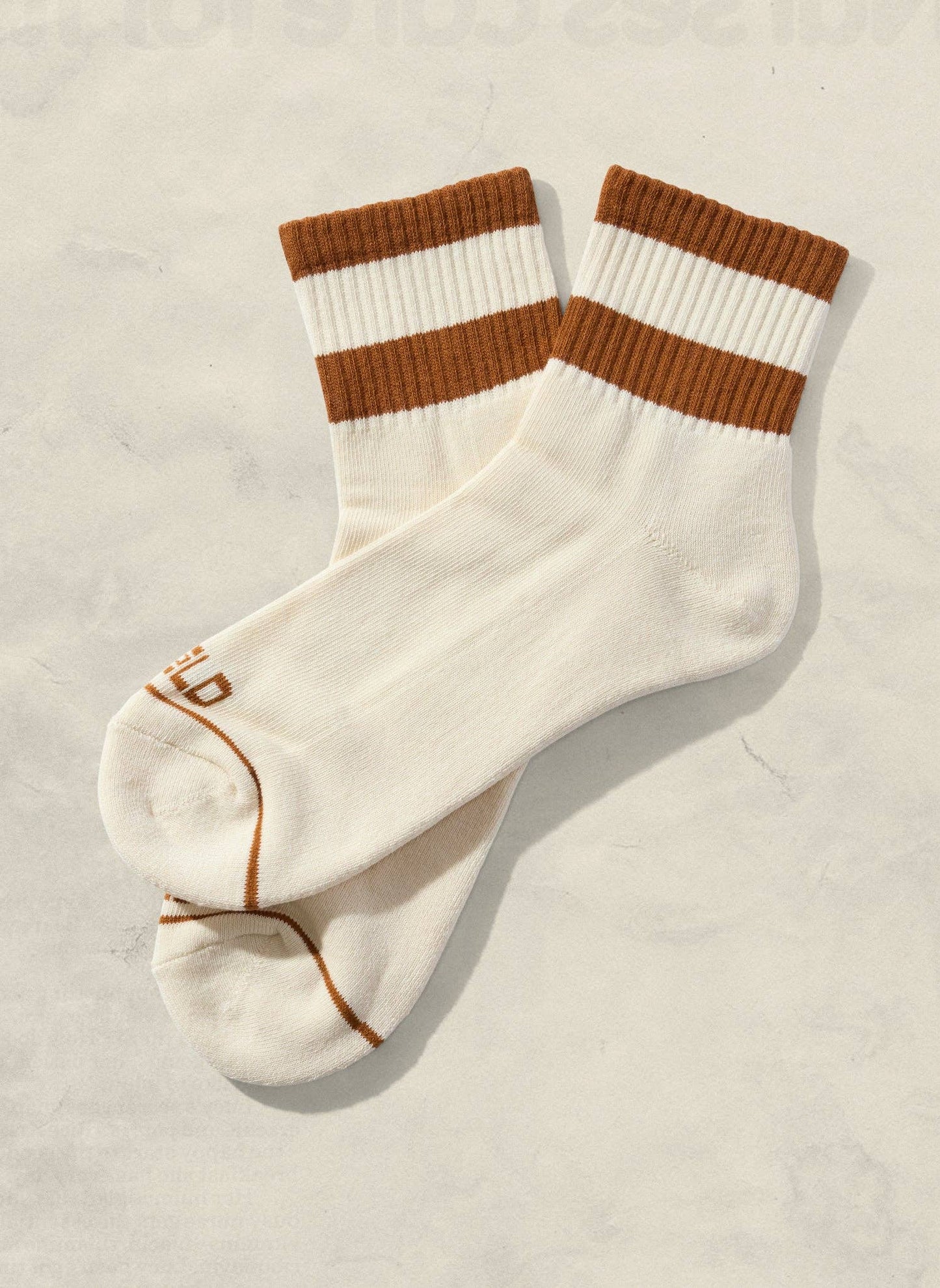 Womens Striped Quarter Socks