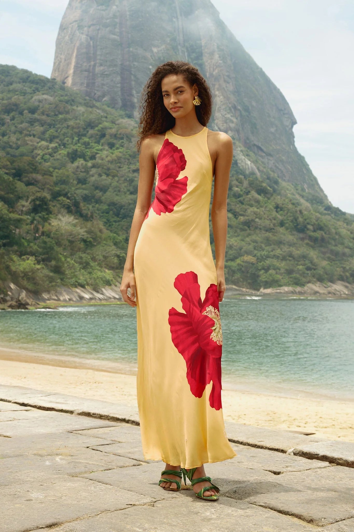 Farm Rio - Poppy Sleeveless Maxi Dress