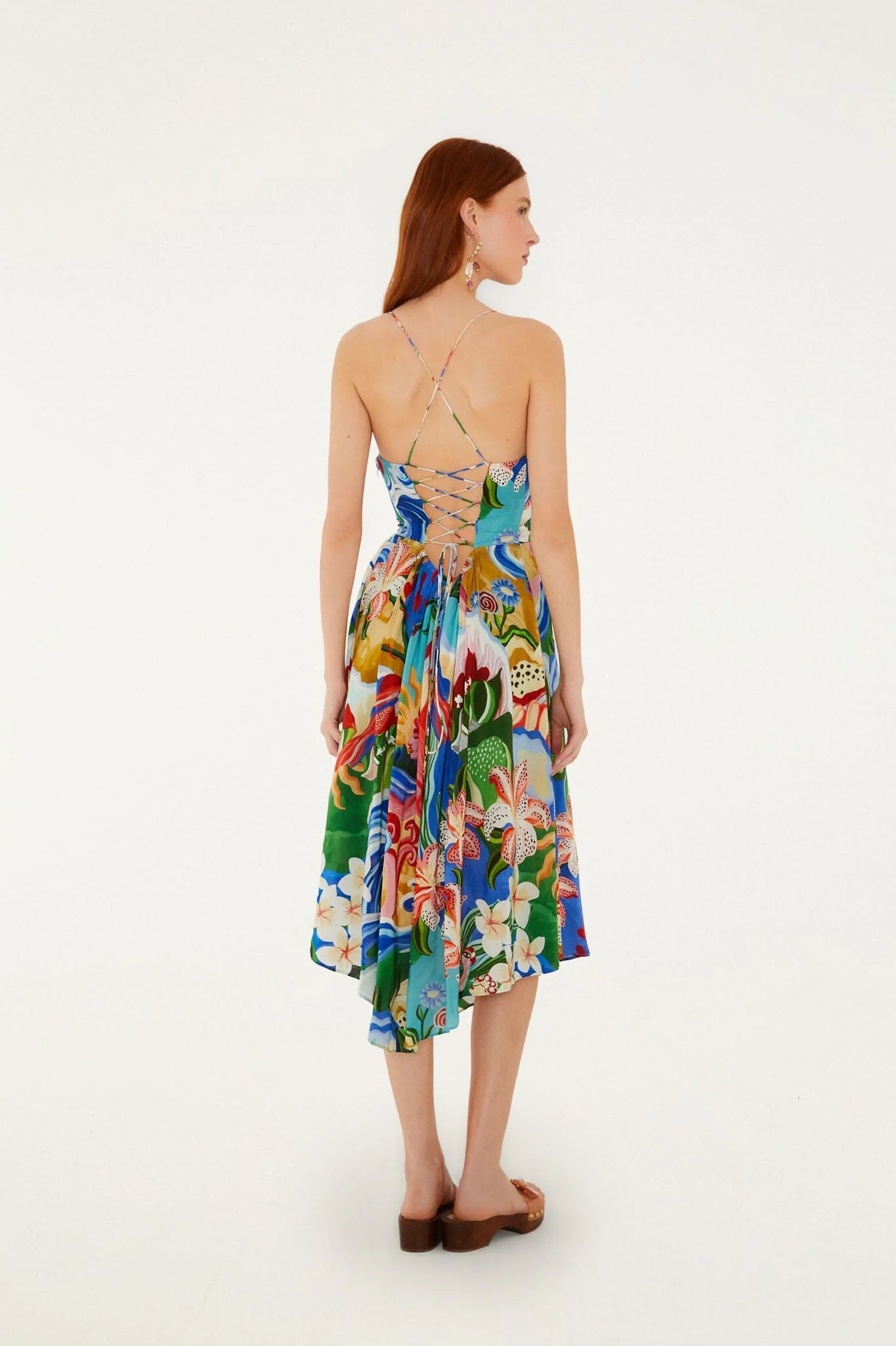 Farm Rio - Garden of Life Midi Dress