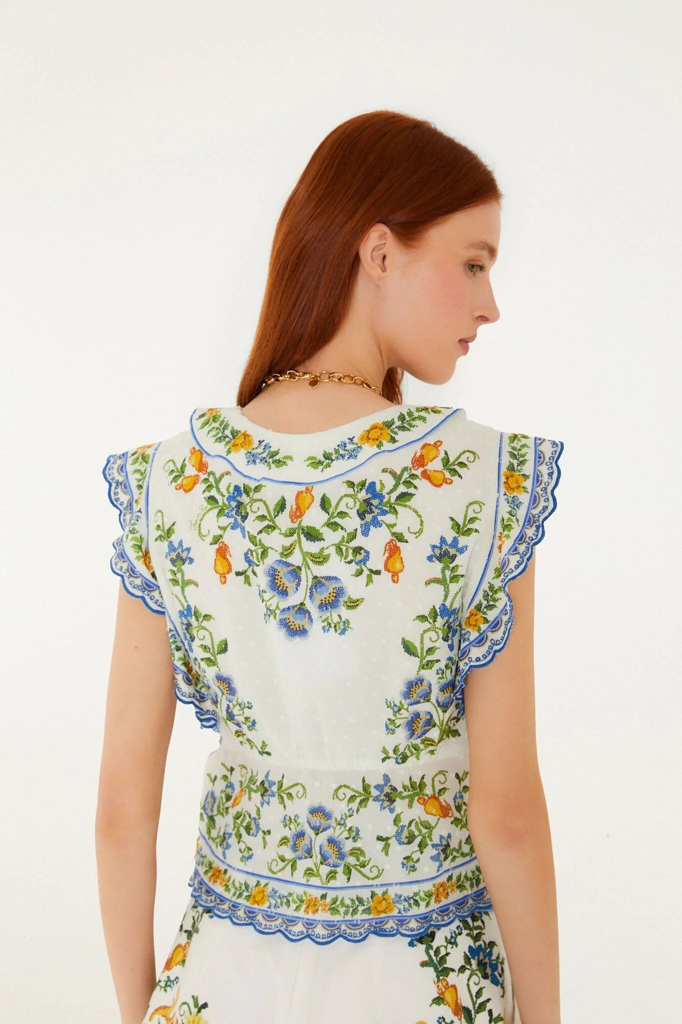 Farm Rio - Emily Floral Blouse