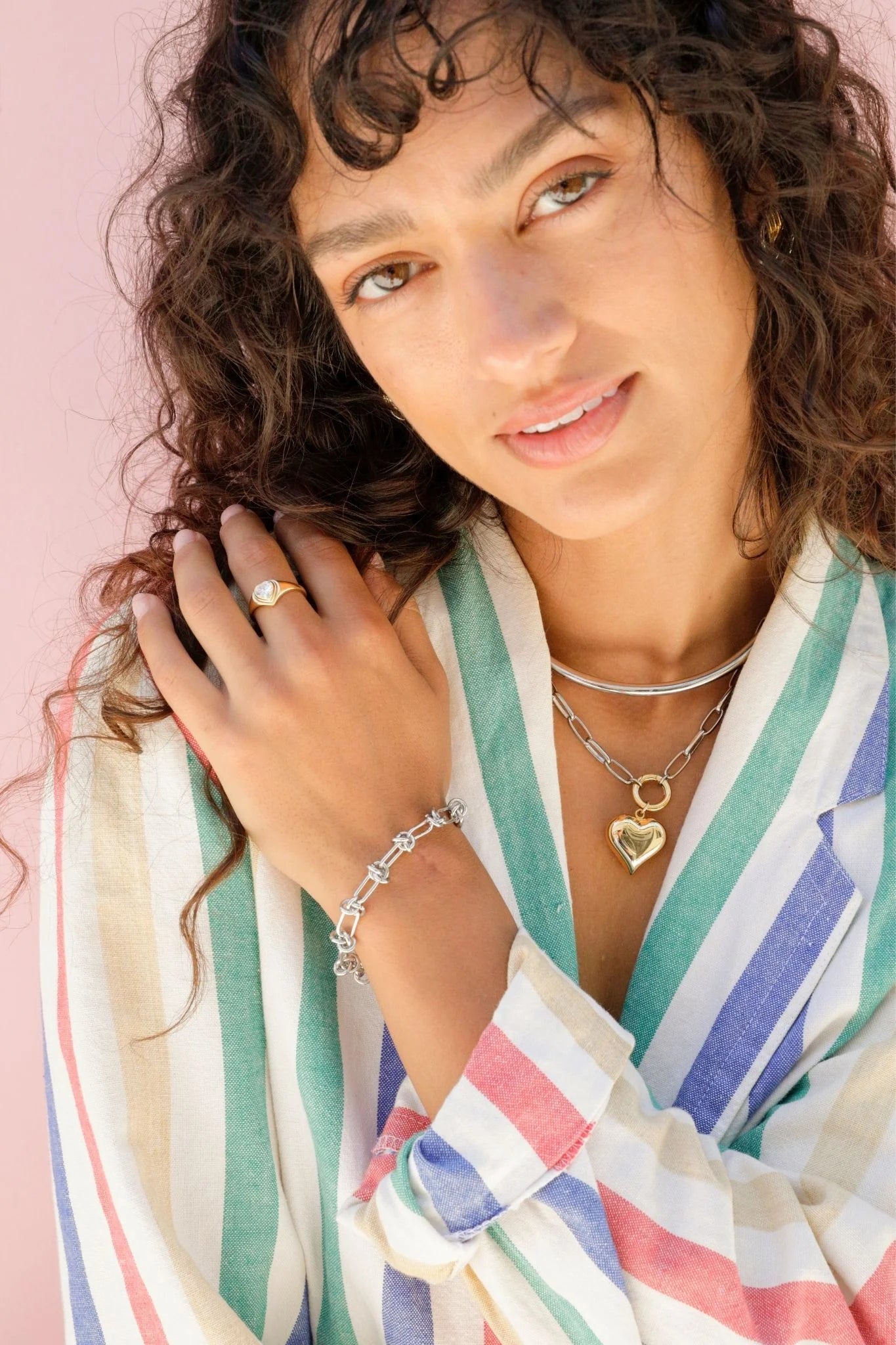 JLA - Higher Love Heart Ring