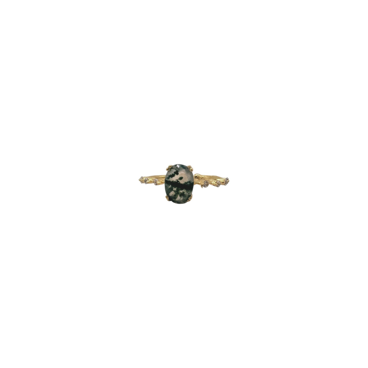 Sugarboo - Moss Agate Ring