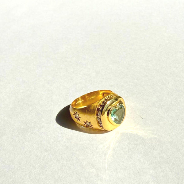 Cosmos Heart Ring