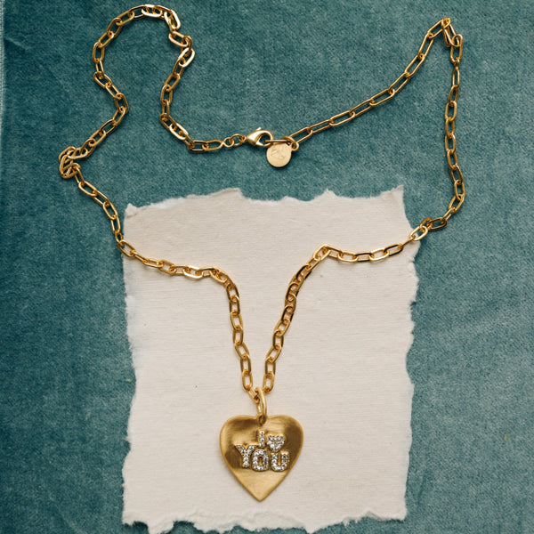 Clara Forno Ikigai - "I Love You" Necklace