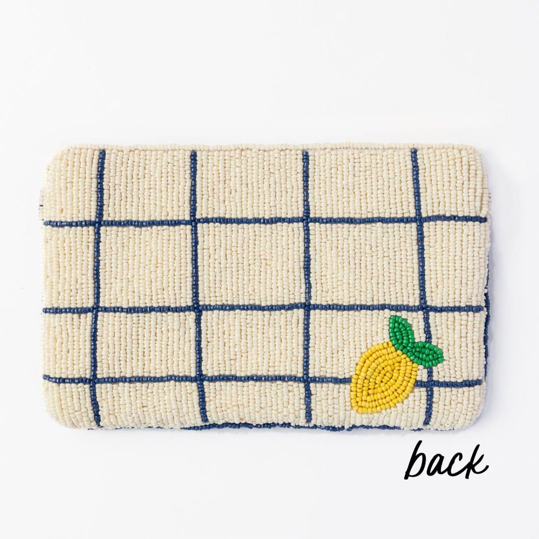 Seed Bead Clutch with Strap