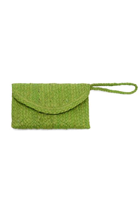 Portia Jute Clutch