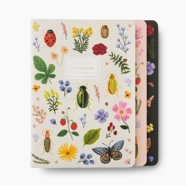 Rifle Paper Co. - Assorted Set of 3 Notebooks