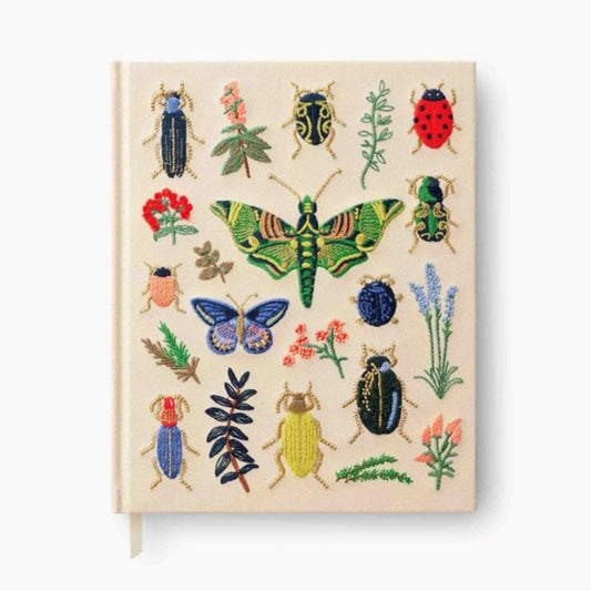 Rifle Paper Co. - Curio Embroidered Fabric Sketchbook