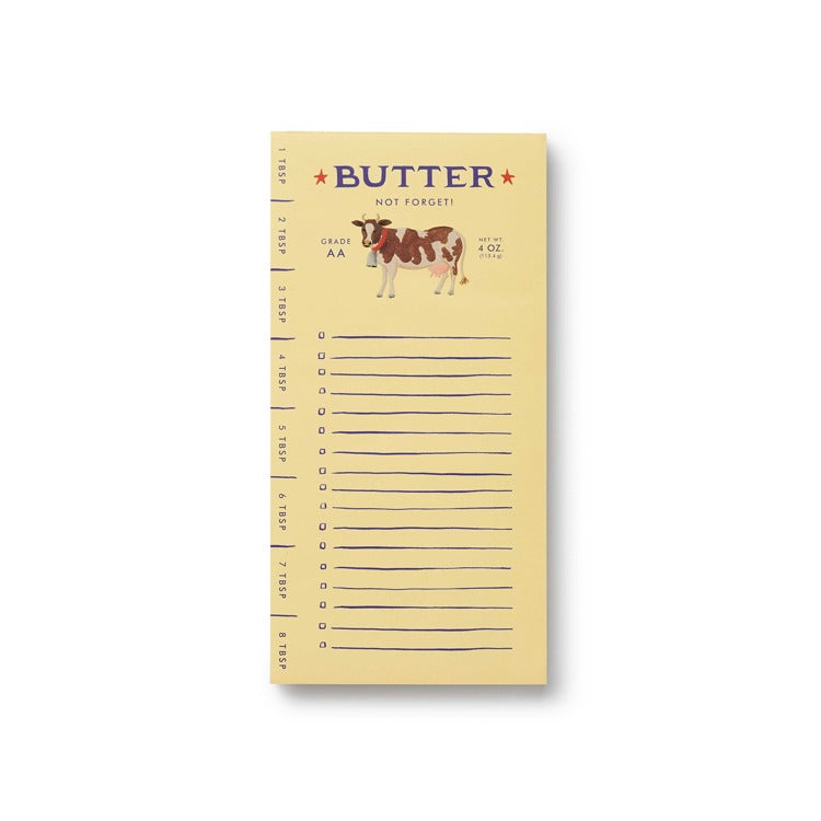 Rifle Paper Co. - Butter Not Forget Market Pad