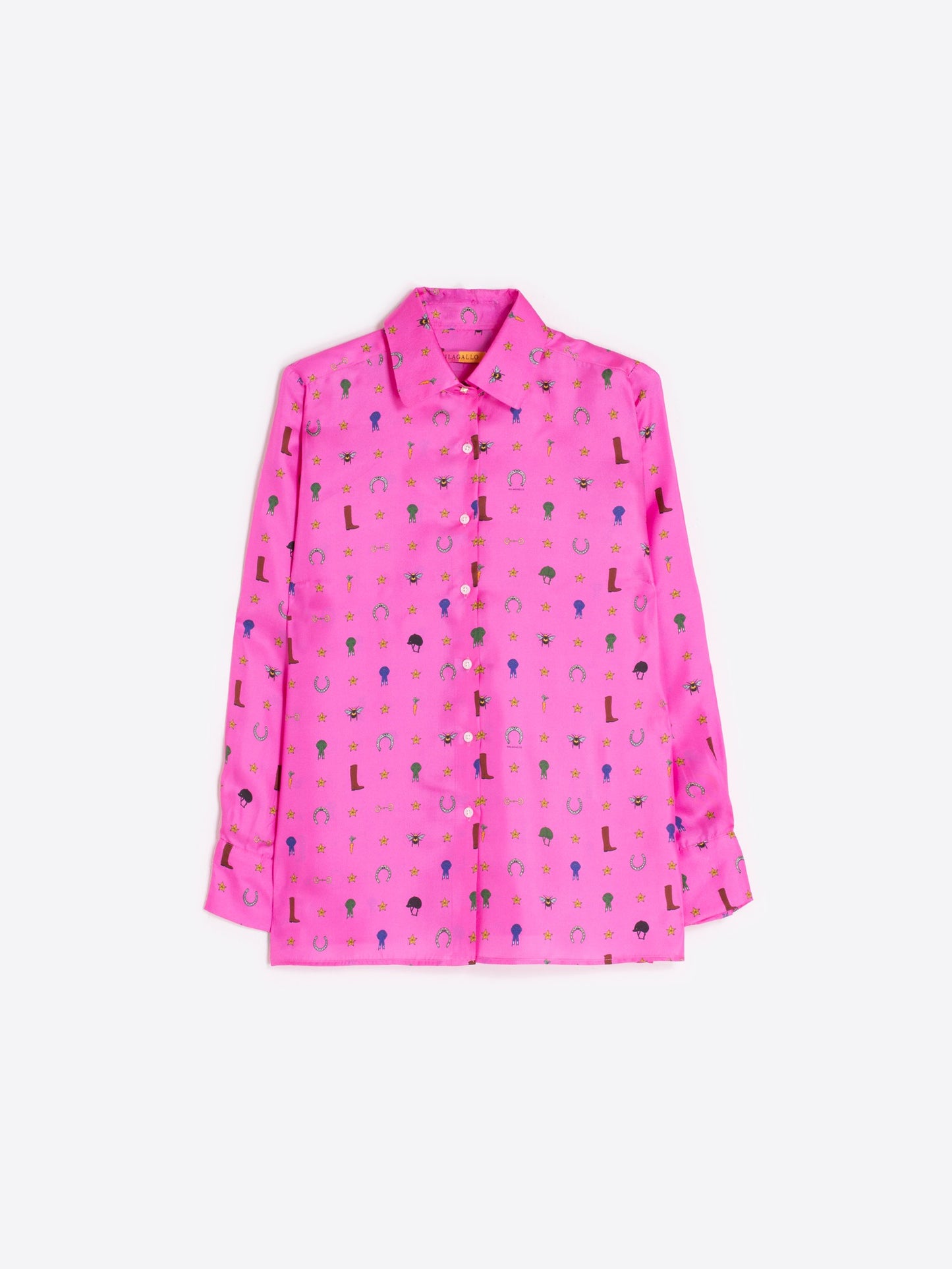 Vilagallo - Equestrian Print Shirt