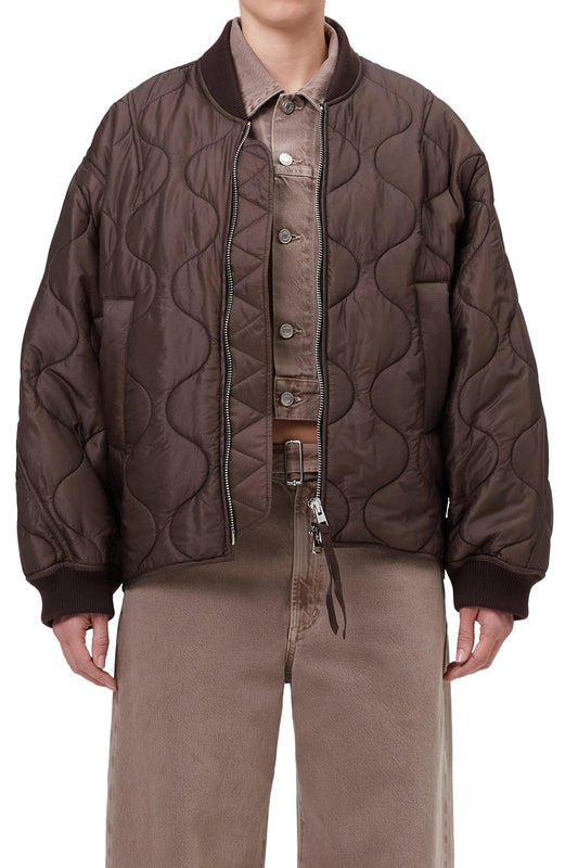 AGOLDE - Isla Quilted Jacket