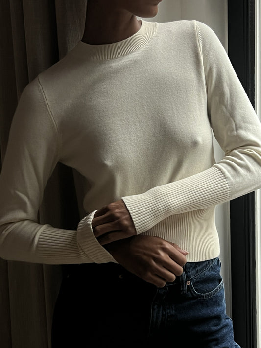 DL1961 - Lunne Sweater in Ivory