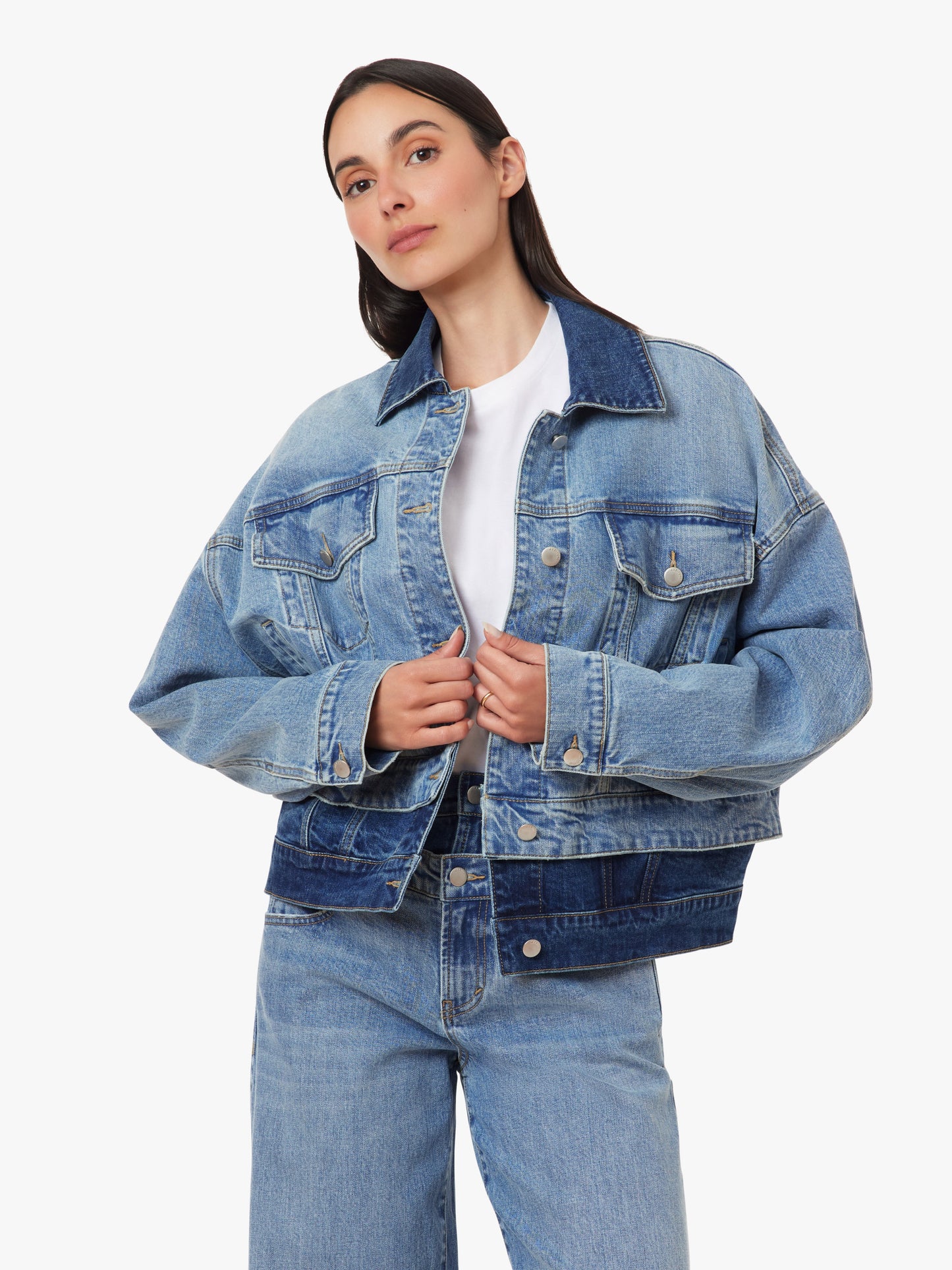 Habitual - Double Denim Trucker Jacket