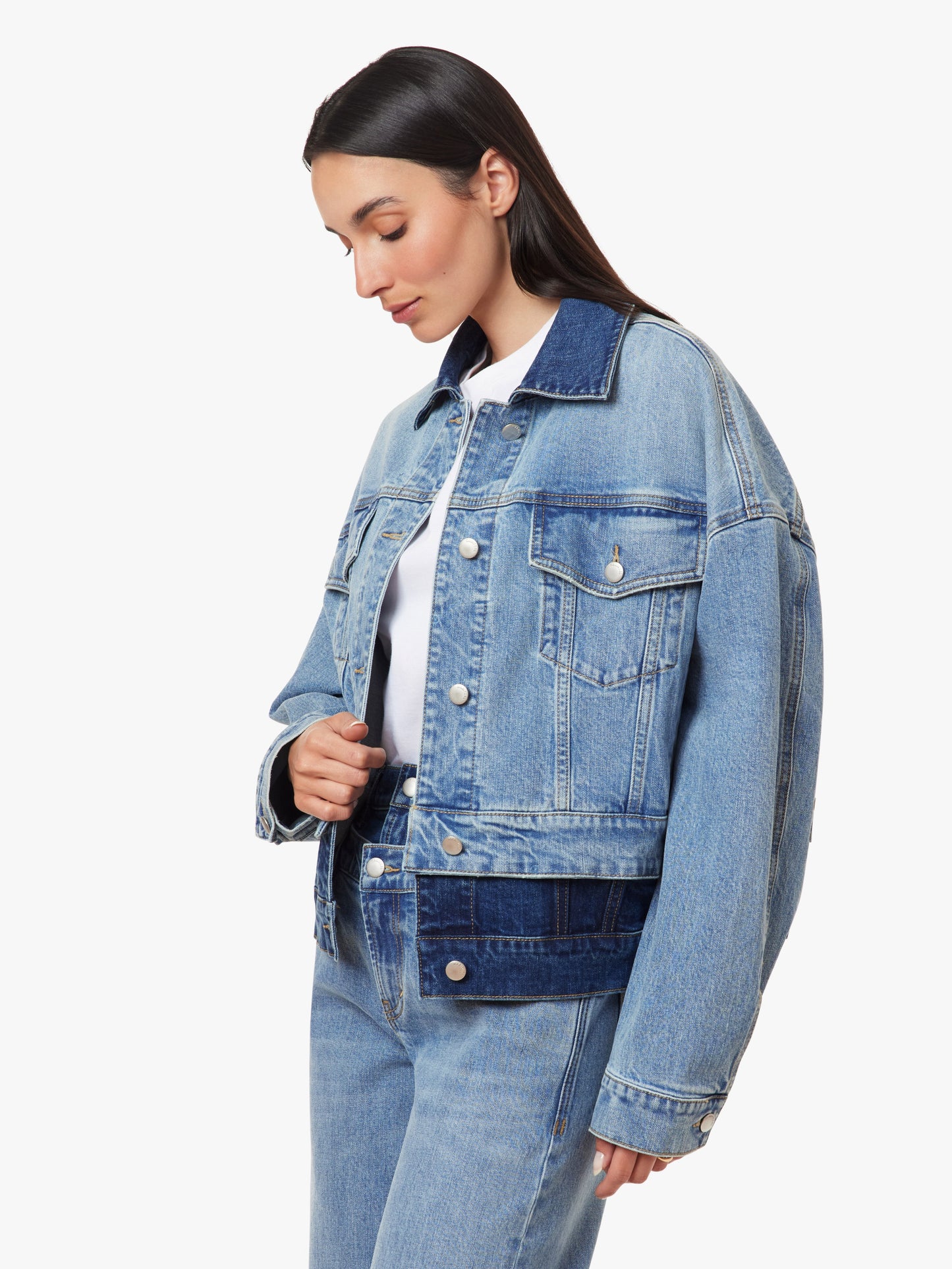 Habitual - Double Denim Trucker Jacket