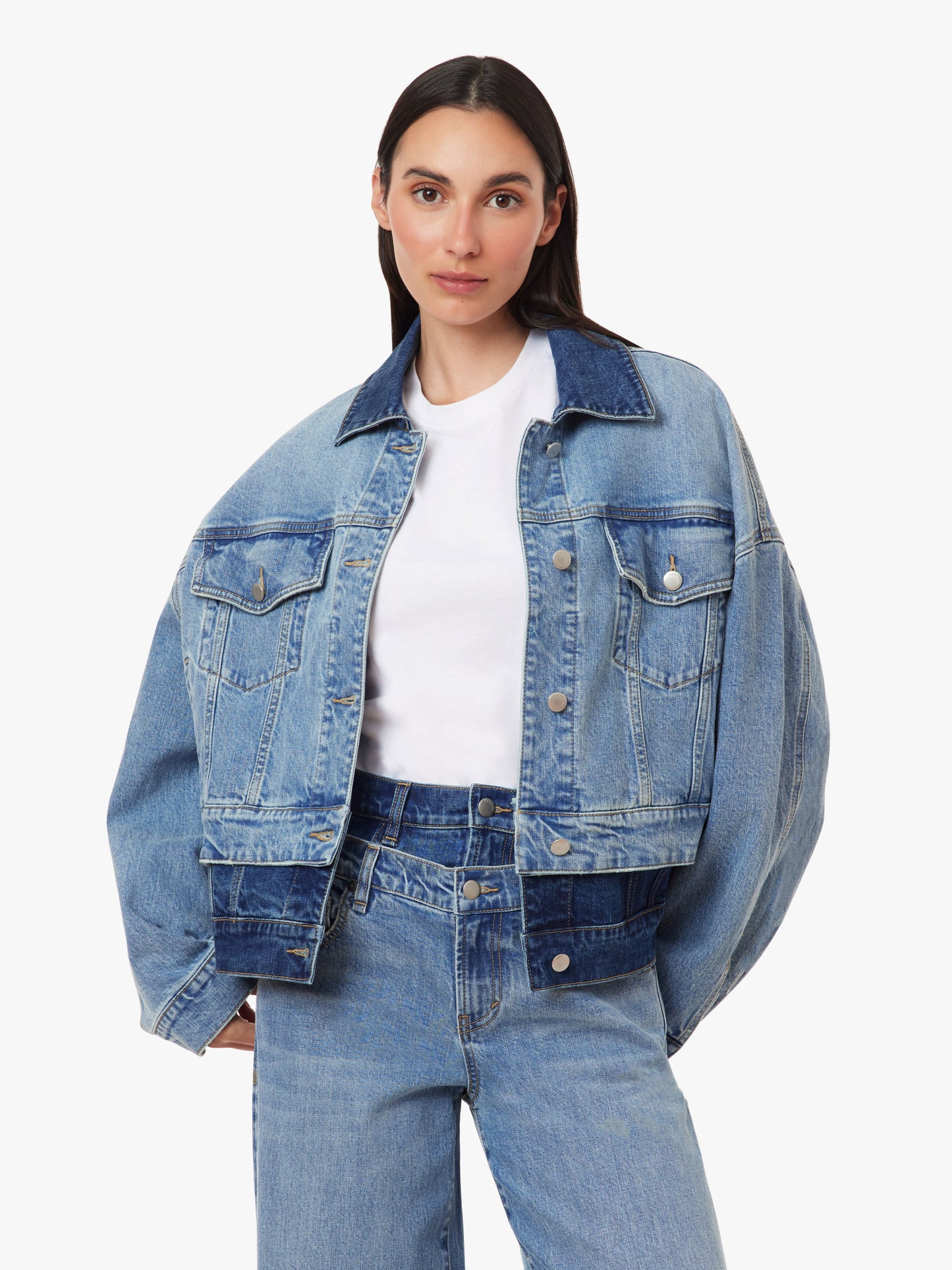 Habitual - Double Denim Trucker Jacket