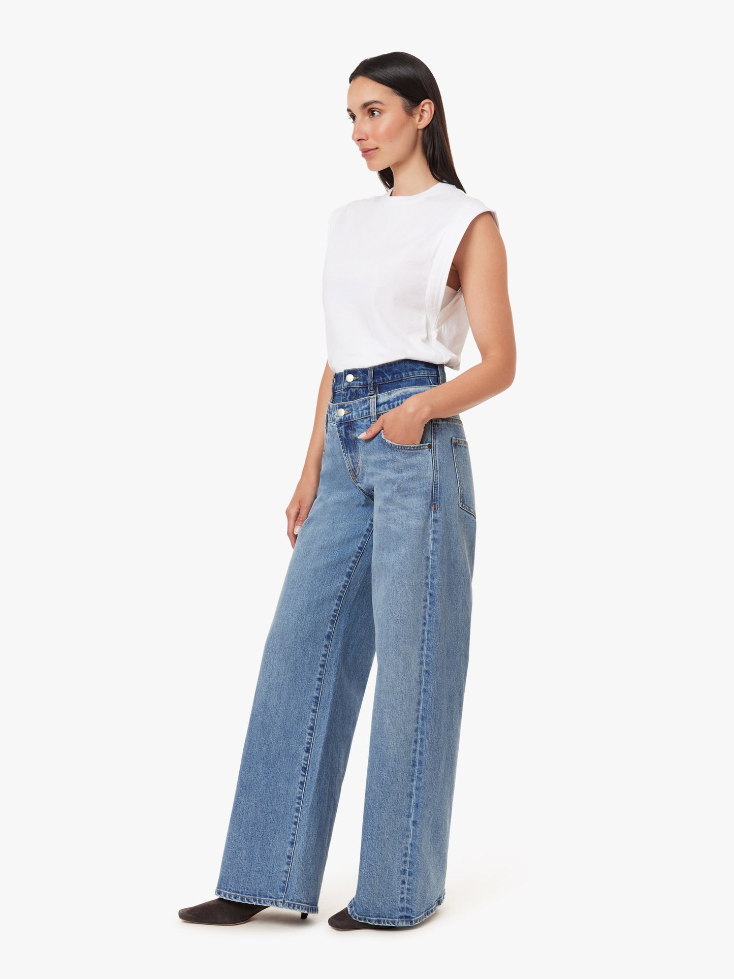 Habitual - Gemma Double Wide Leg Jean