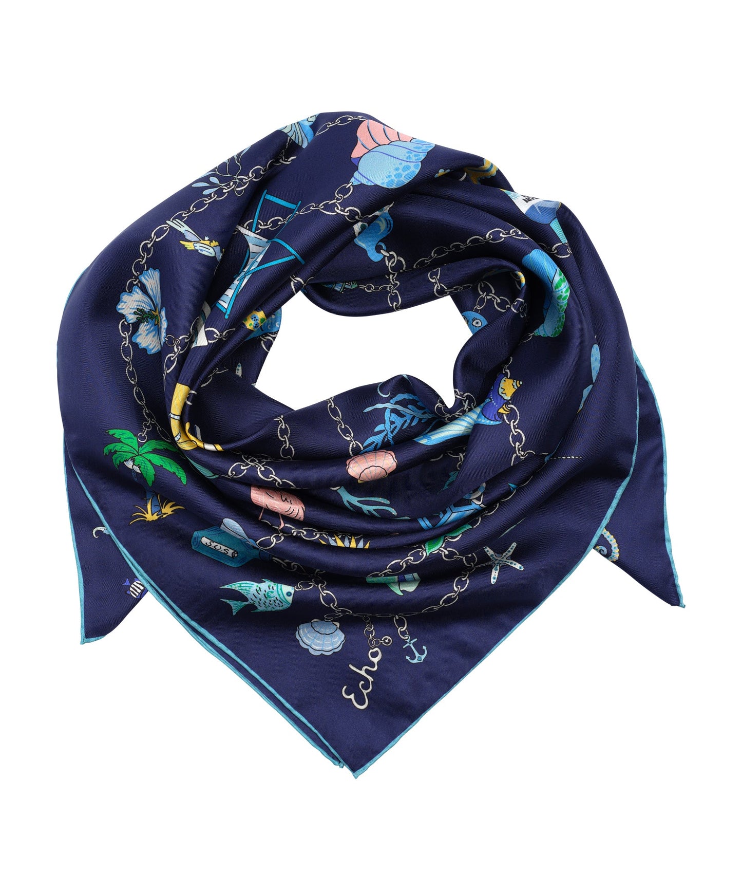 Charmed Life 35" Silk Square Scarf
