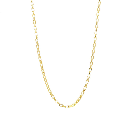 Large Box Chain Necklace