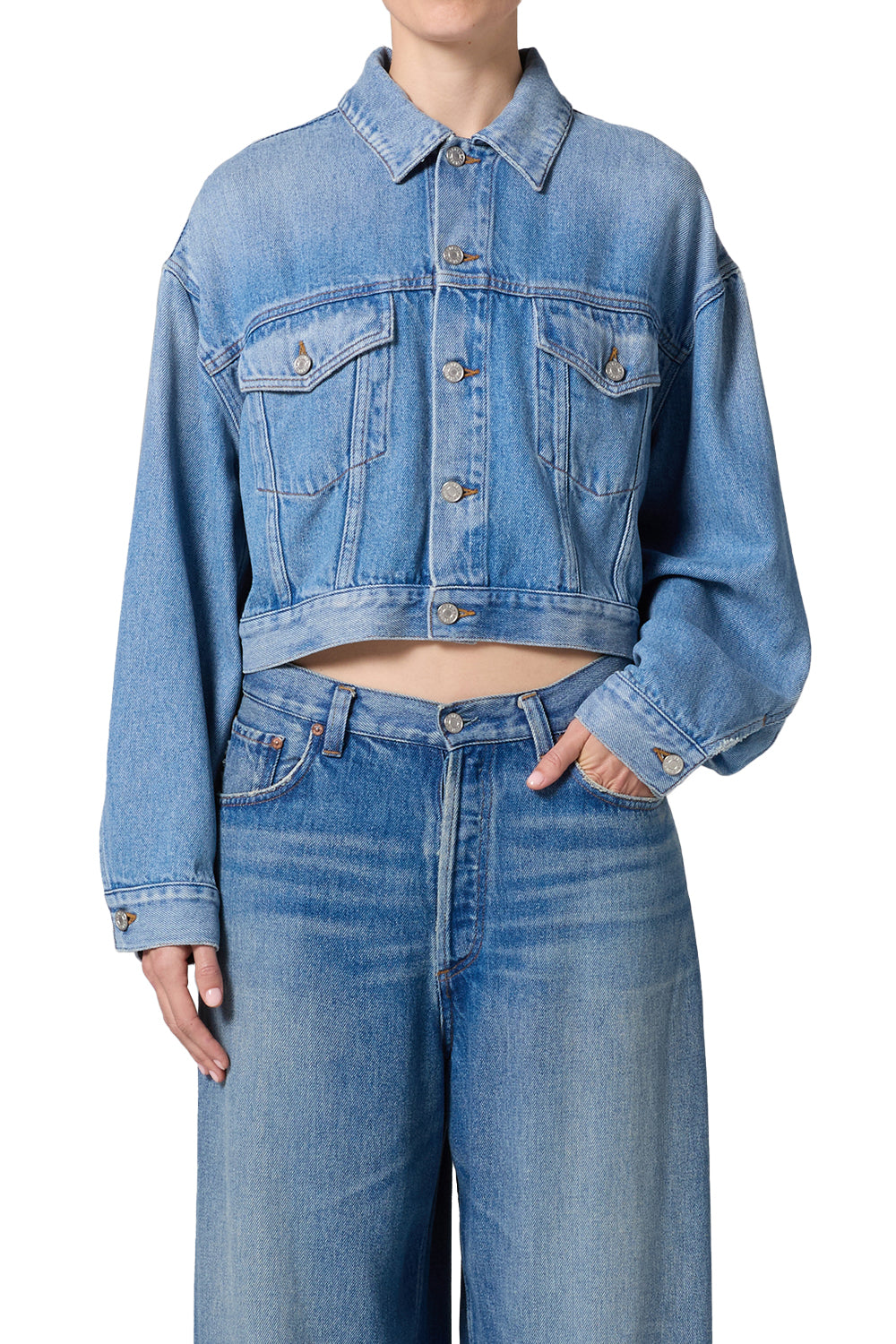 Agolde - Palmer Jacket in Script