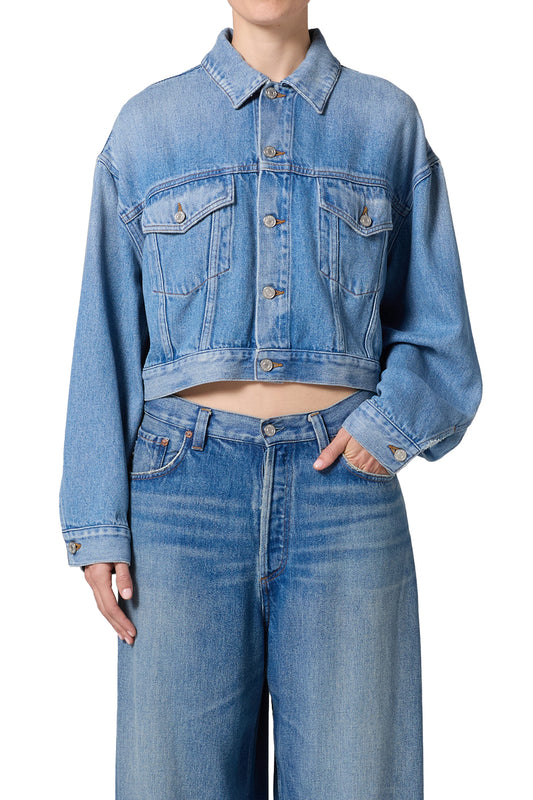 Agolde - Palmer Jacket in Script