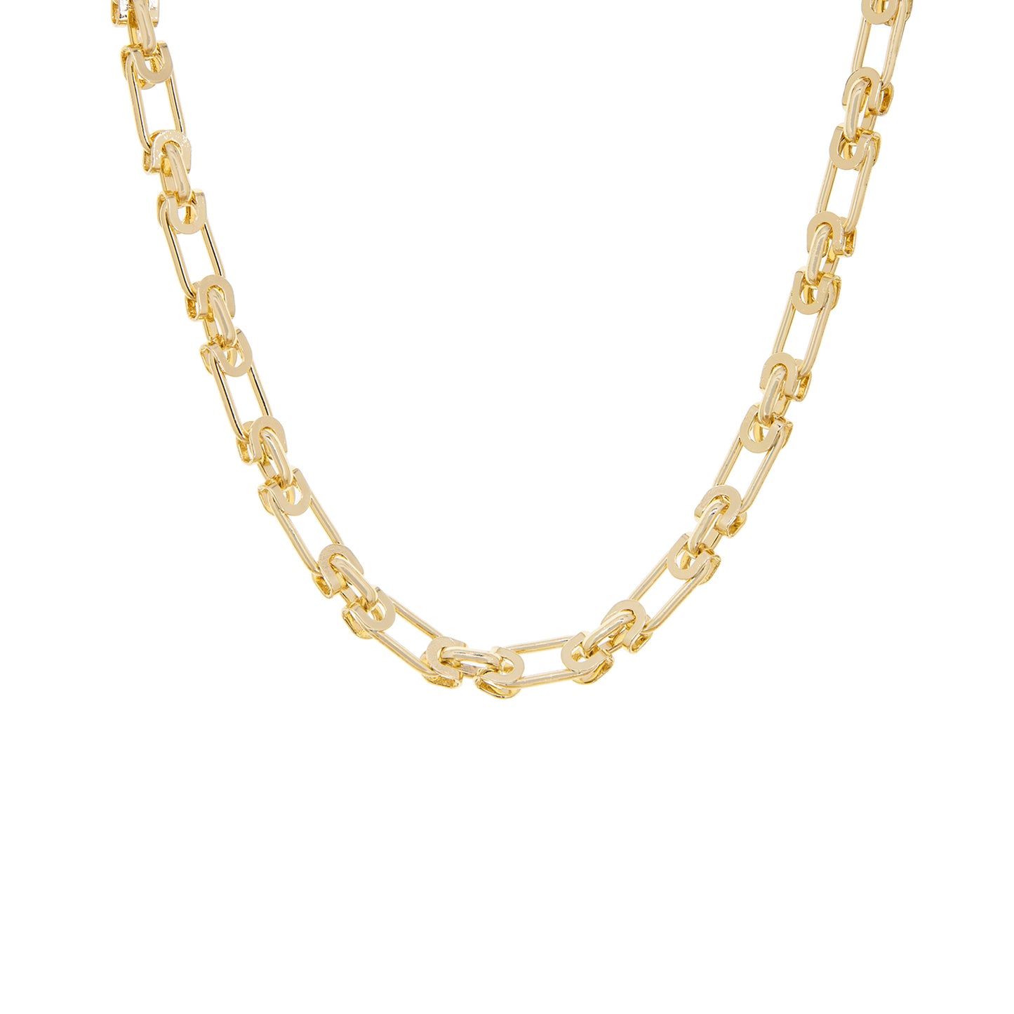 Interlocking Paperclip Chain