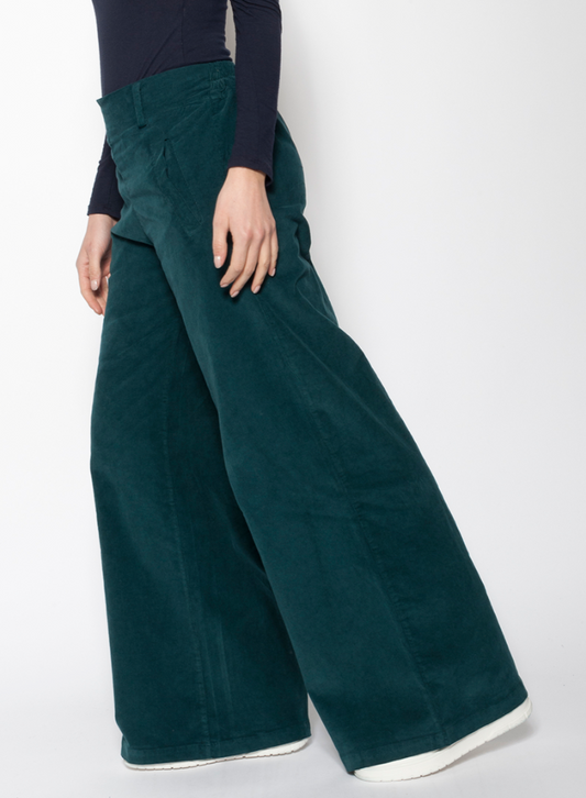 Cord Boot Leg Trousers