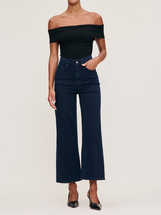 DL1961 - Hepburn Wide Leg In Flatiron