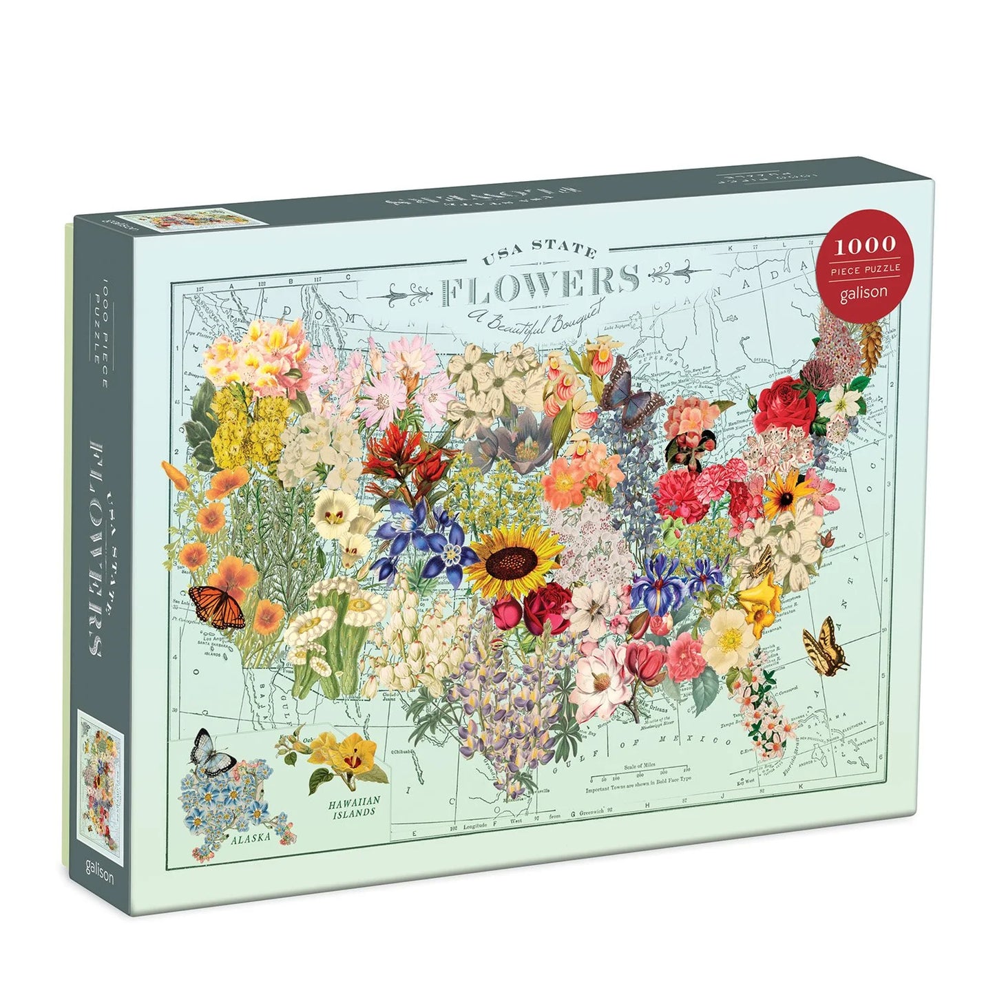 Wendy Gold Puzzle - USA State